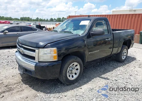 2007 Chevrolet Silverado 1500 Work Truck из США, поврежденный, VIN 1GCEC14X77Z600319